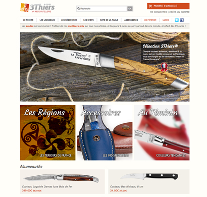 3thiers - Couteaux de luxe made in France.