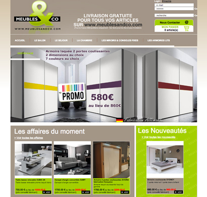 Meubles And Co, mobilier design et meubles gain de place