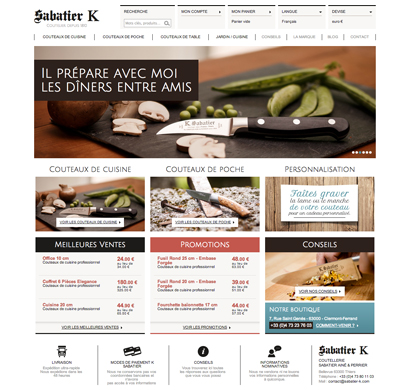 Couteaux Sabatier K
